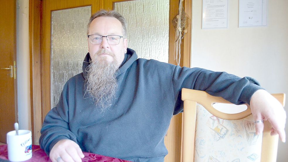 Hilbert Robak ist Tatortreiniger in Ostfriesland. Die Arbeit geht nicht spurlos an ihm vorbei. Foto: Astrid Fertig