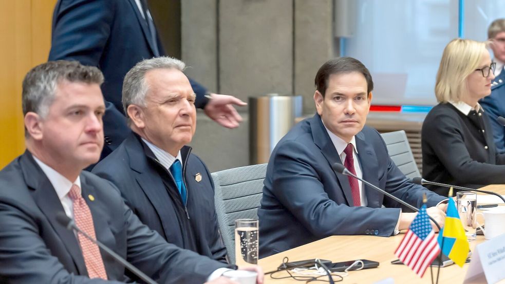 Rubio und Witkoff sind Vertreter der US-Seite bei den Gesprächen mit der ukrainischen Delegation. (Archivbild) Foto: Martial Trezzini