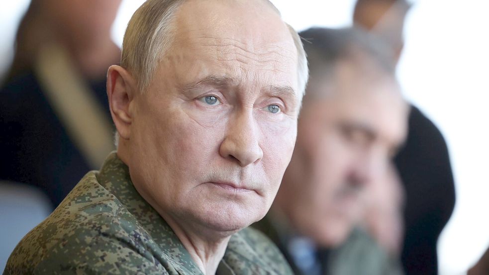 Russland will mehrere Gebiete der Ukraine übernehmen und einen Nato-Beitritt des Landes verhindern. (Archivbild) Foto: Valeriy Sharifulin/Pool Sputnik