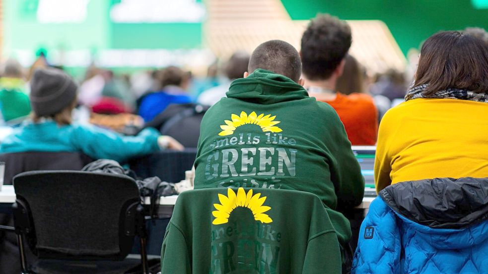 Die Grünen sehen sich in stürmischen Zeiten. Foto: Michael Matthey