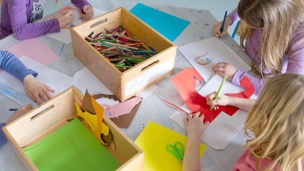 Die Ganztagsbetreuung soll schrittweise kommen. (Symbolbild) Foto: Uwe Anspach