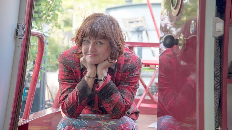 Ihr schillernder Stil brachte Farbe ins graue Westminster: Annette Dittert. (Handout) Foto: Paulo Ricca