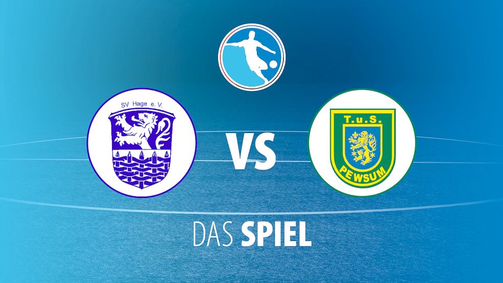 Im Spitzenspiel verlor der SV Hage gegen den TuS Pewsum. Wir berichteten im Liveticker.
