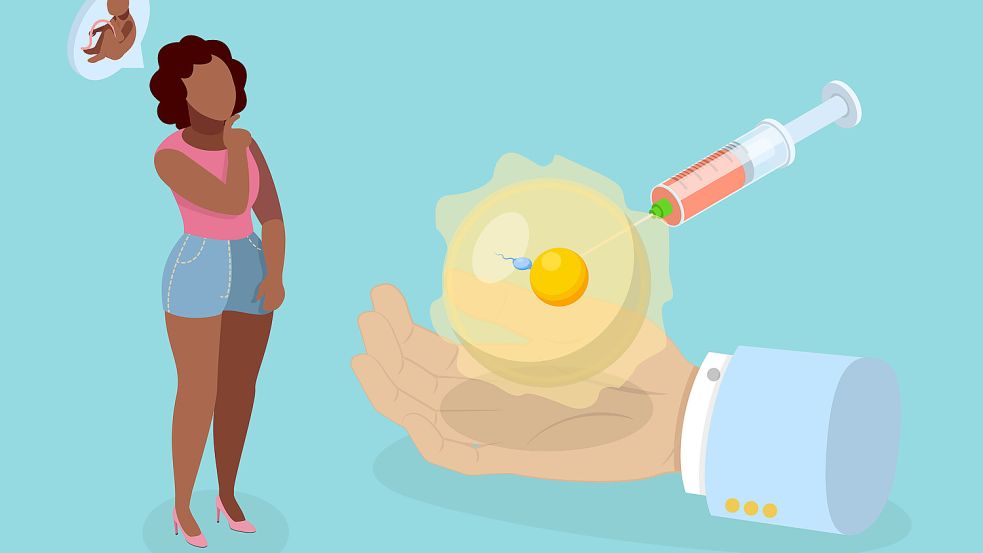 Seit 1997 wurden in Deutschand knapp 434.000 Babys durch In-vitro-Fertilisation gezeugt. Foto: IMAGO/Zoonar