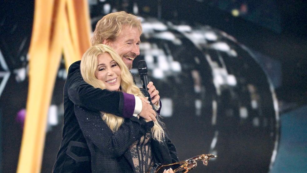 Zuletzt hatte Gottschalk bei Auftritten - etwa bei der Bambi-Verleihung mit Cher - für Irritationen gesorgt. (Archivbild) Foto: Peter Kneffel