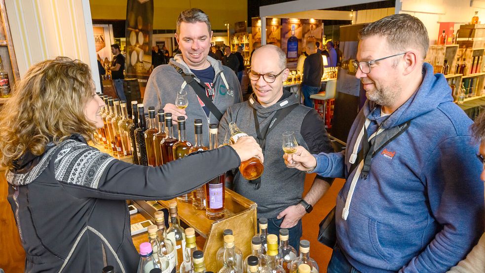 Beim Bottle Market in den Bremer Messehallen geht es am 12. und 13. Dezember um Hochprozentiges. Foto: M3B GmbH / Oliver Saul