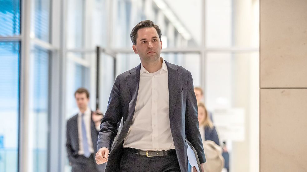 Der JU-Vorsitzende Johannes Winkel gehört zu den Spitzenleuten der Jungen Gruppe. (Archivbild) Foto: Michael Kappeler/dpa