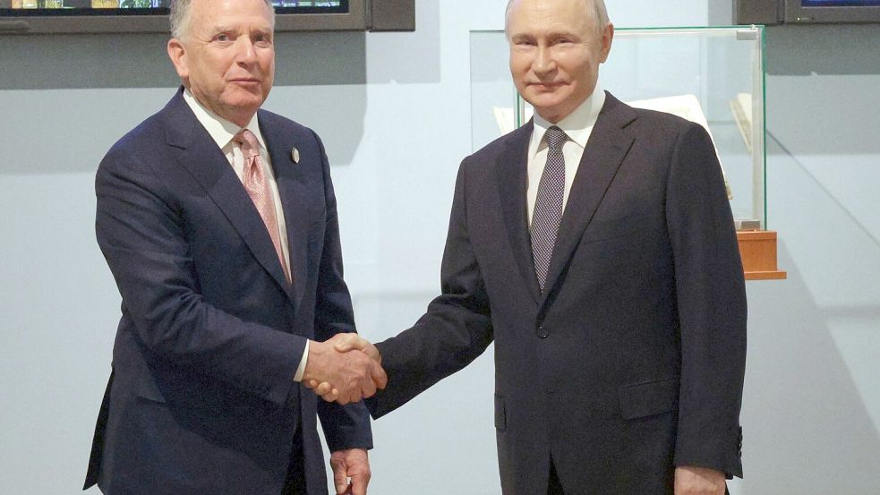 Witkoff hat Putin bereits mehrmals getroffen. (Archivbild) Foto: Gavriil Grigorov/Pool Sputnik Kr