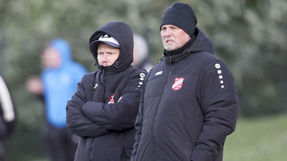Christian van Hoorn (links) und Detlef Brinkmann haben nun ihren Abschied verkündet. Foto: Jens Doden/ Emden