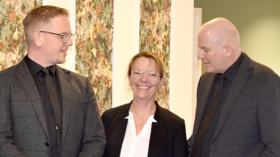Freundlich, herzlich, empathisch und einfühlsam: Jan Freese, Martina Freese und Gerd Dieter Groen sind ein eingeschworenes Team. Foto: Prins