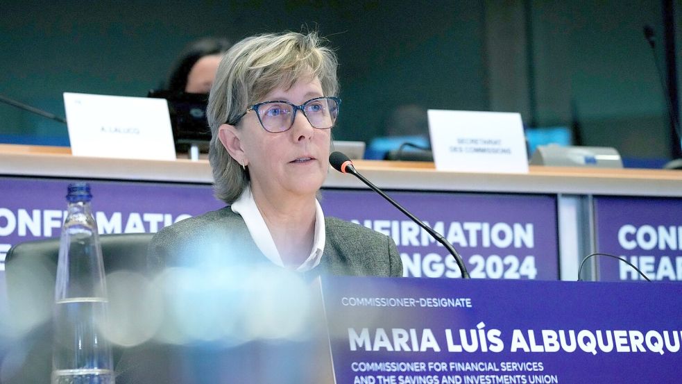 „Zu lange hat Europa eine Zersplitterung toleriert“, sagt die zuständige EU-Kommissarin Maria Luis Albuquerque. Foto: Virginia Mayo/AP/dpa