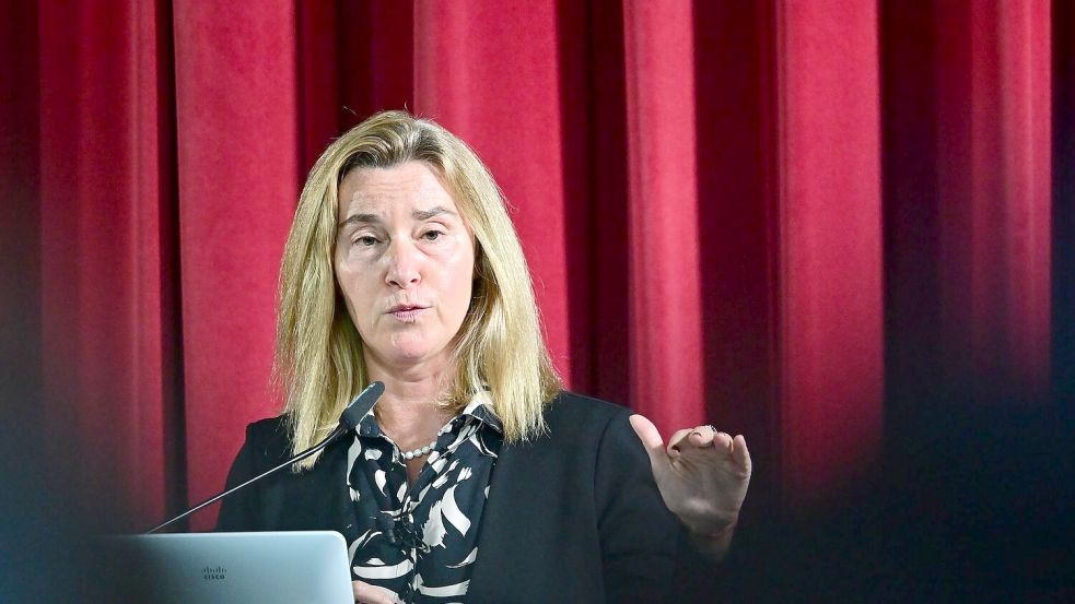 Gegen die frühere EU-Außenbeauftragte Federica Mogherini wird wegen Korruptionsverdachts ermittelt. (Archivbild) Foto: Sebastian Christoph Gollnow/dpa
