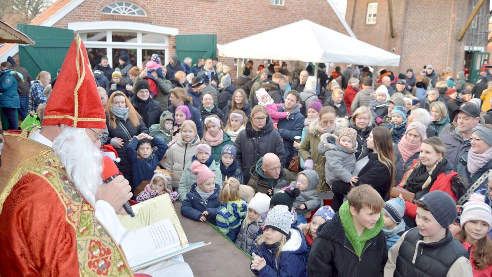 Der Mühlenverein Hahnentange hat wieder zum Weihnachtsmarkt eingeladen. Foto: Weers