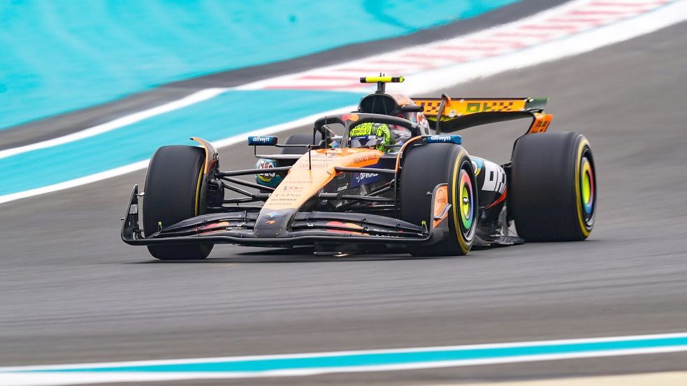 Wenn es drauf ankommt, soll Norris auf die Hilfe seines Teamkollegen bauen. Foto: David Davies