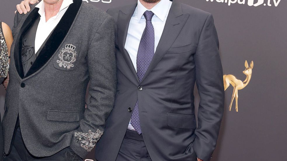 Thomas Gottschalk und sein Sohn Roman haben trotz der großen geografischen Entfernung ein gutes Verhältnis. Foto: IMAGO/Bildagentur Monn