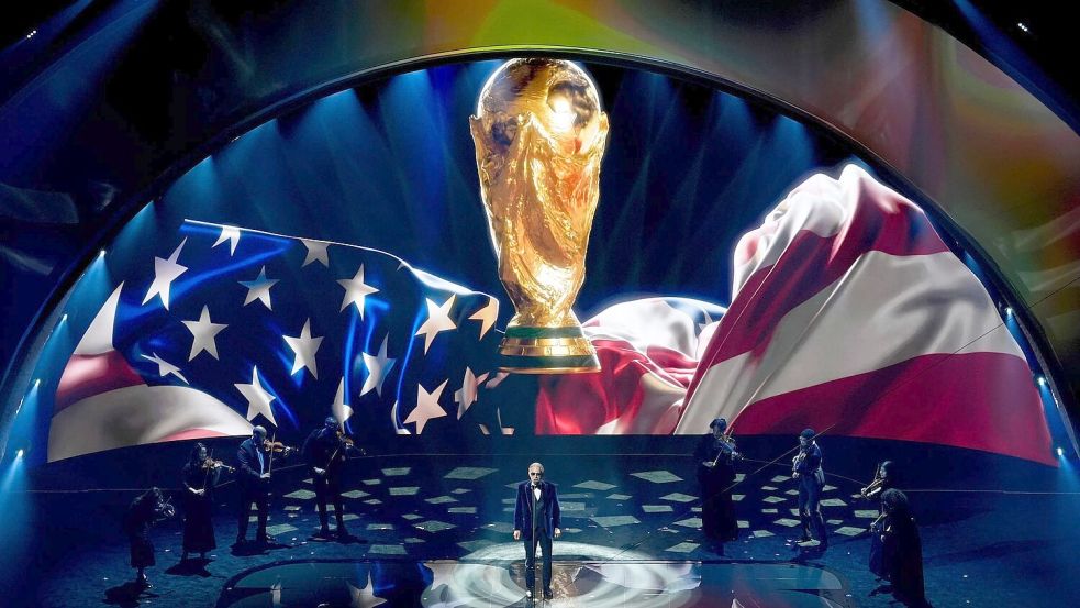 In Washington wurden die Gruppen für die Fußball-WM 2026 ausgelost. Foto: Alex Brandon/AP/dpa