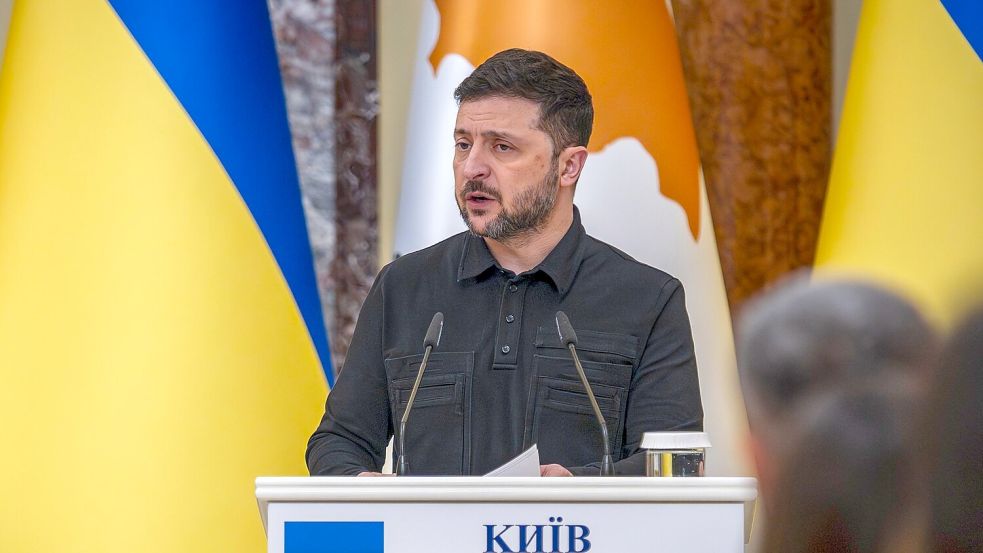 Selenskyj entlässt Jermak auch aus Sicherheitsrat. Foto: Dan Bashakov/AP/dpa