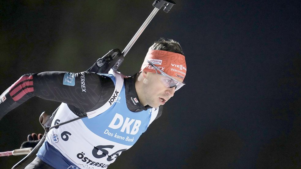 Philipp Nawrath wurde bester Deutscher im Sprint. Foto: Björn Larsson Rosvall/TT News A