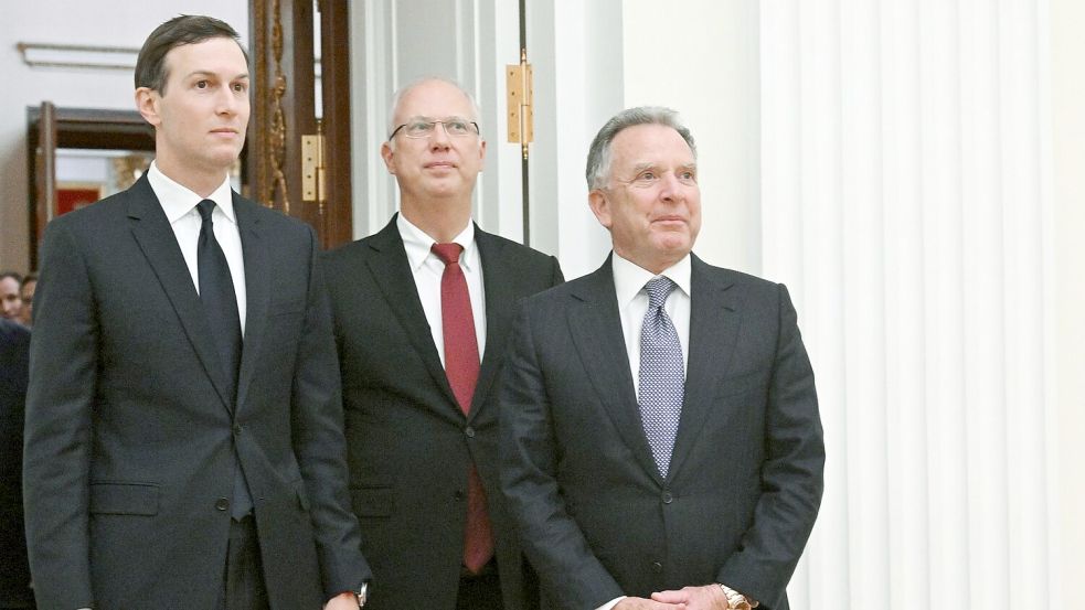 Witkoff und Kushner sprechen sowohl mit der russischen als auch mit der ukrainischen Seite. (Archivbild) Foto: Kristina Kormilitsyna/Sputnik, K