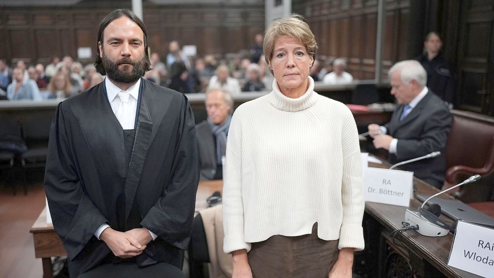 Im andauernden Ermittlungsverfahren gegen Christina Block hat die Staatsanwaltschaft Hamburg zwei weitere Beschuldigte aus Israel vernommen, außerhalb des Prozesses. (Archivbild) Foto: Marcus Brandt