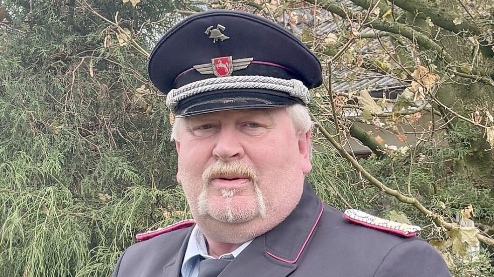 Oskar Gerdes freut sich auf eine zweite Amtszeit als Gemeindebrandmeister. Foto: Horst Kruse