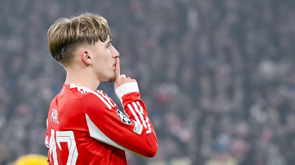 Lennart Karl jubelte auf seine Art. Foto: Sven Hoppe