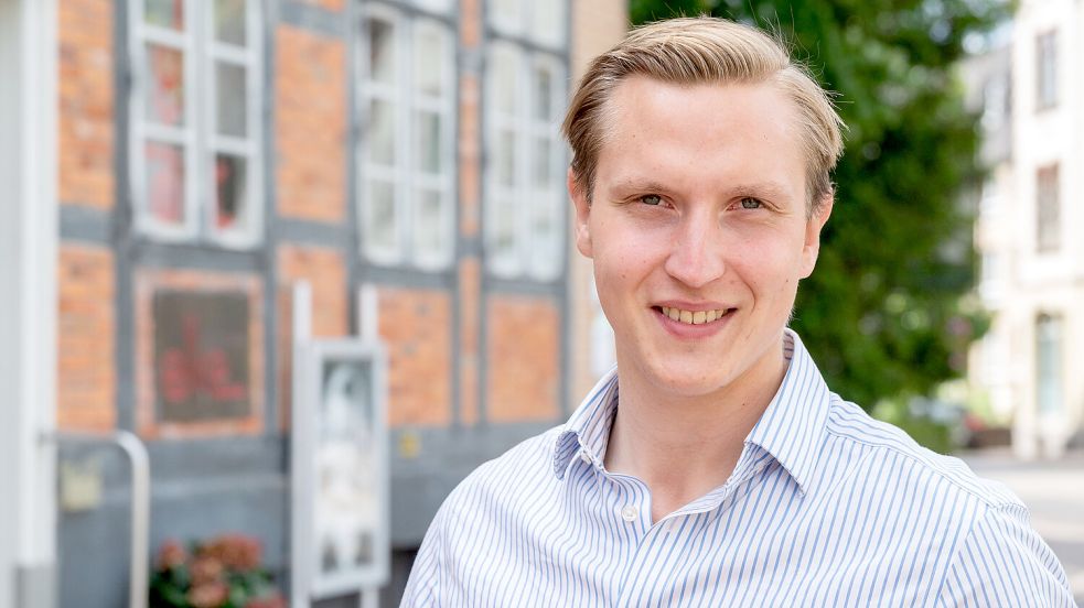 Kevin Dorow (27) ist Mitglied im Bundesvorstand der neuen AfD-Jugendorganisation „Generation Deutschland“. Foto: Michael Ruff