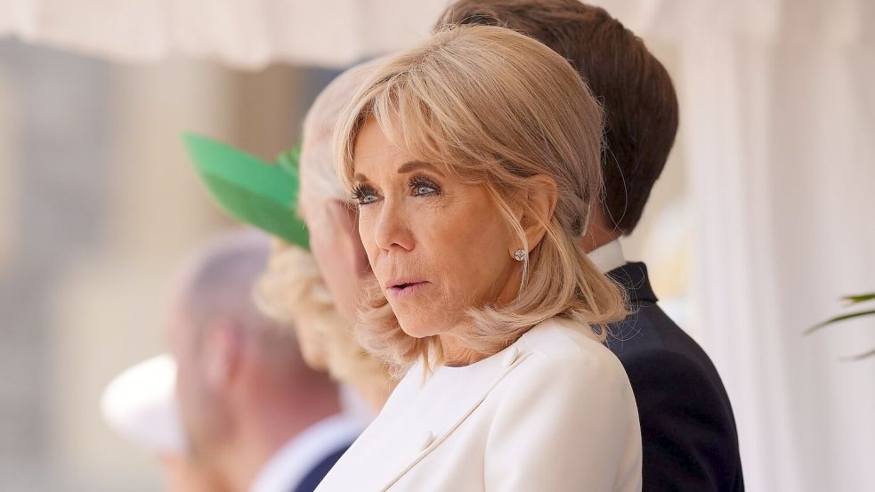 Brigitte Macron wird wegen abfälliger Worte über Feministinnen heftig kritisiert. (Archivbild) Foto: Jonathan Brady