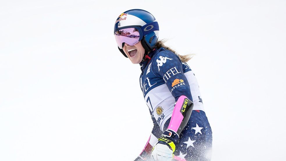 Lindsey Vonn gewann in ihrer Karriere bereits 82 Weltcup-Rennen. (Archivbild) Foto: John Locher/AP/dpa