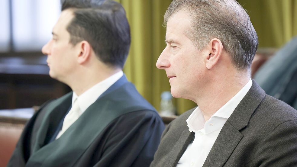 Christina Blocks Ex-Mann nimmt als Nebenkläger an dem Prozess teil. Foto: Christian Charisius