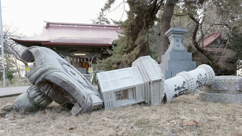 Erneut wird der Norden Japans von einem Erdbeben erschüttert. (Archivbild) Foto: -/kyodo/dpa