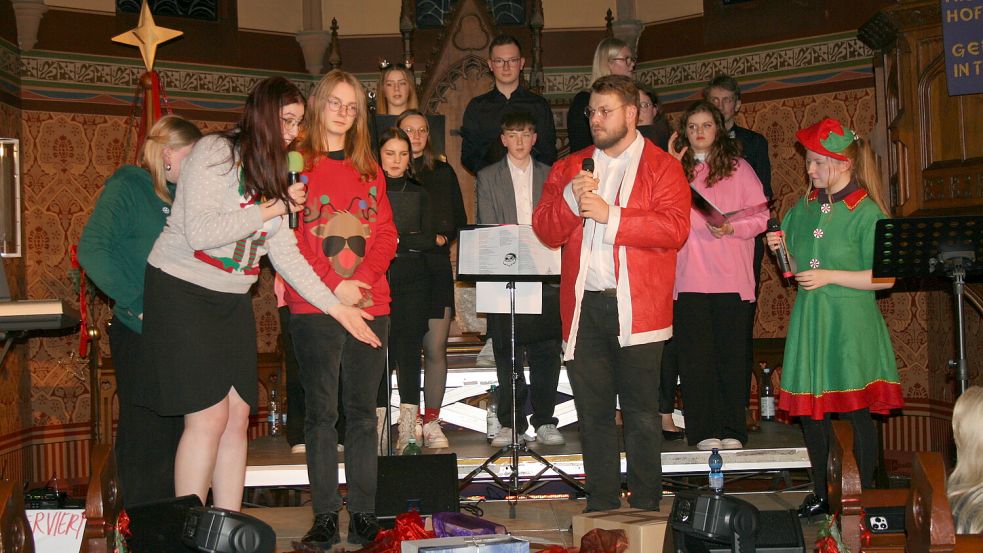 Die Gruppe „Ten Sing“ gibt am Sonntag ihr Weihnachtskonzert in der Petruskirche in Ostrhauderfehn. Foto: Archiv/Hinderks