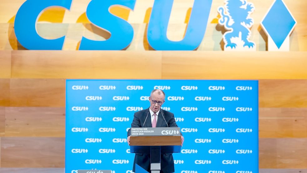 Friedrich Merz glaubt an den Erfolg der Koalition. Foto: Sven Hoppe