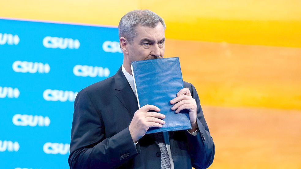 Was bedeuten die 83,6 Prozent für Markus Söder und die CSU? Foto: Sven Hoppe