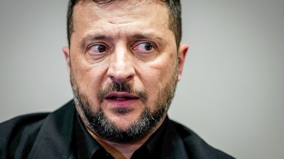 Der ukrainische Präsident, Wolodymyr Selenskyj, wird auch bei deutsch-ukrainischen Wirtschaftsgesprächen in Berlin erwartet. (Archivfoto) Foto: Kay Nietfeld/dpa