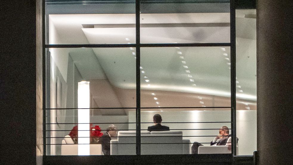 Die US-Delegation äußerte sich im Anschluss positiv über die Gespräche. Foto: Michael Kappeler/dpa