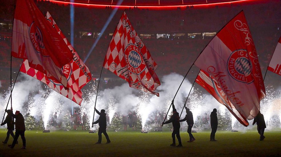 Der FC Bayern hätte lieber nach einem Sieg die Weihnachtsfeier genossen. Foto: Sven Hoppe