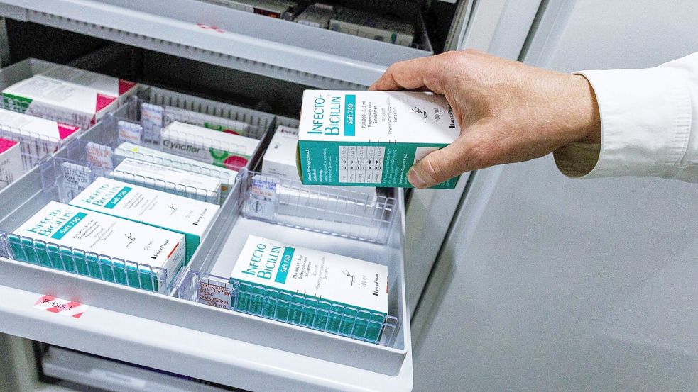 Viele Antibiotika basieren auf Penicillinen. (Illustration) Foto: Carsten Koall