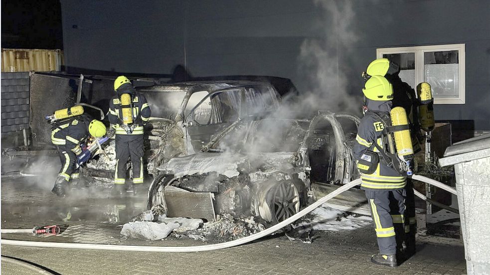 Die Feuerwehr war in Papenburg im Einsatz. Foto: Feuerwehr