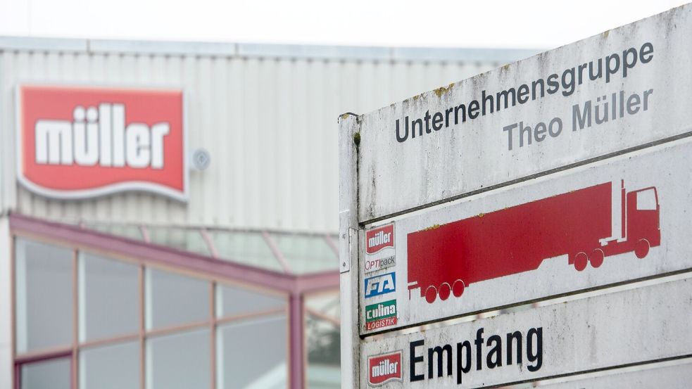 Der Stammsitz der Unternehmensgruppe Theo Müller in Aretsried. (Archiv) Foto: Stefan Puchner/dpa