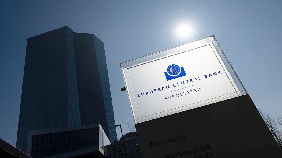 Die Euro-Währungshüter der EZB blicken regelmäßig auf Konjunktur und Inflation im Währungsraum. (Archivbild) Foto: Boris Roessler