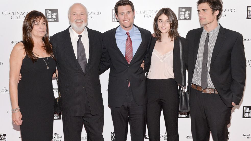 Romy und Jake Reiner wurden ihre Eltern genommen: Rob Reiner und Michele Singer. Foto: dpa/Invision/AP/Evan Agostini