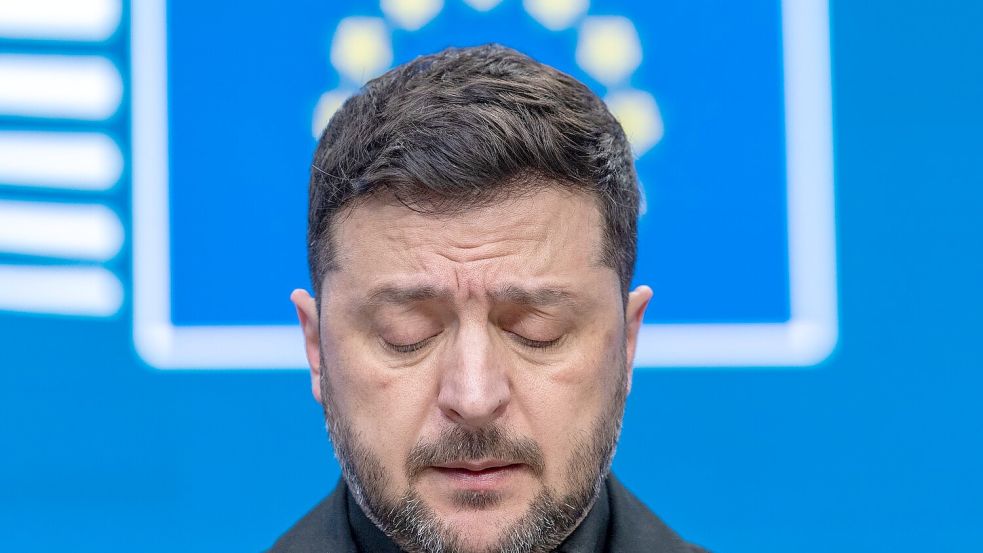 Nicht nur für den ukrainischen Präsidenten Selenskyj geht es bei dem Gipfel um sehr viel. Foto: Michael Kappeler/dpa