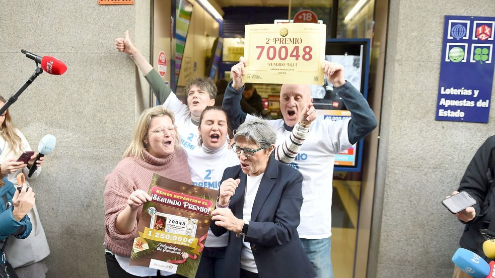 Die vor mehr als 200 Jahren gegründete Lotterie gilt als die älteste der Welt. Foto: Gustavo Valiente/EUROPA PRESS/dp