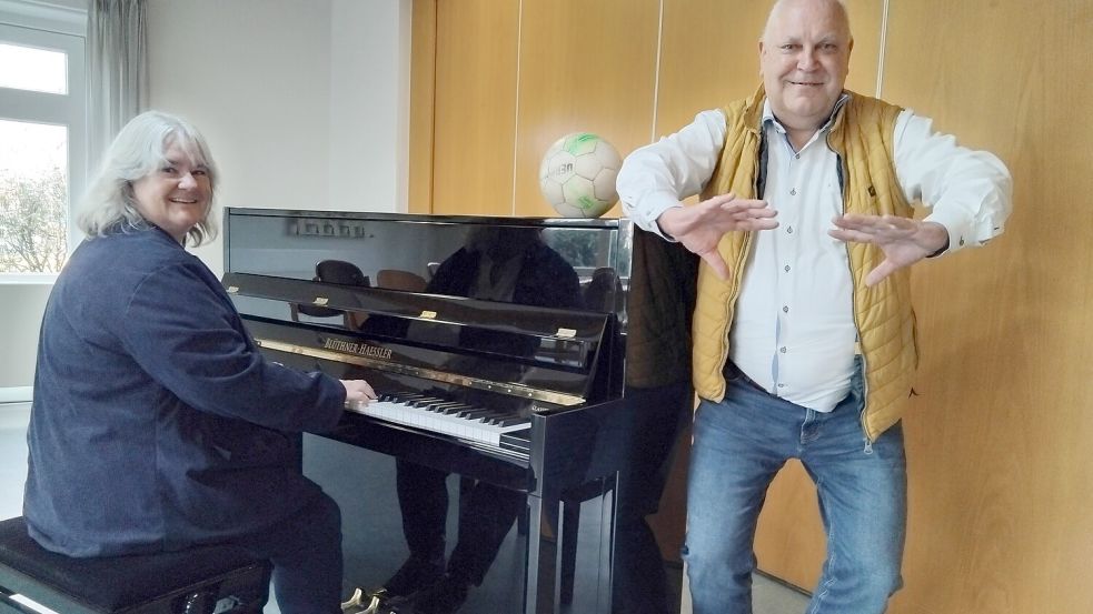 Frank Schüür und Heike Kieckhöfel freuen sich schon jetzt auf den Start ihres gemeinsamen Projektes im neuen Jahr. Foto: Clarissa Scherzer