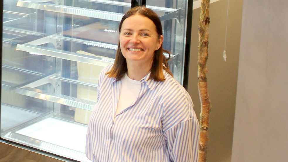 Wiola Chabierska hat kurz vor Weihnachten ihr Café in Papenburg eröffnet. Foto: Christian Belling