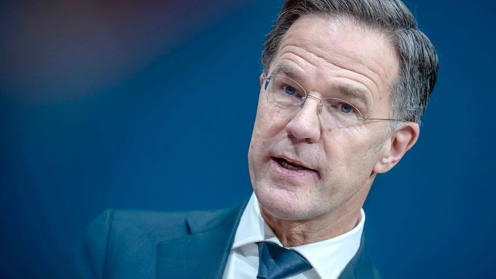 Nato-Generalsekretär Mark Rutte sieht die Ukraine langfristig als Teil des Schutzwalls gegen Russland, auch wenn sie vorerst kein Bündnismitglied werden kann. (Archivbild) Foto: Michael Kappeler/dpa