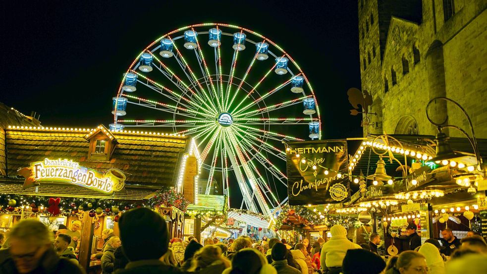 Der Osnabrücker Weihnachtsmarkt ist zu Ende gegangen. Zeit für eine Bilanz: Wie lief der Markt 2025? Foto: Sebastian Dannenberg