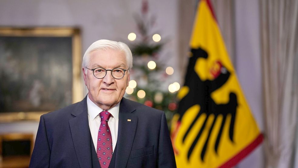 „Wir brauchen Mut, um immer wieder neu anzufangen“, sagte Bundespräsident Frank-Walter Steinmeier in seiner vorab veröffentlichten Weihnachtsansprache. Foto: Markus Schreiber