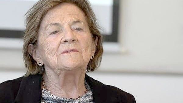 Eva Erben ist mittlerweile 95 Jahre alt. Burkhard Ewert hat sie in Yad Vashem getroffen. Foto: Burkhard Ewert